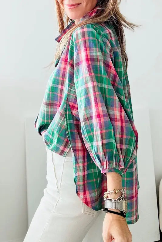 Urban plaid comfort shirt