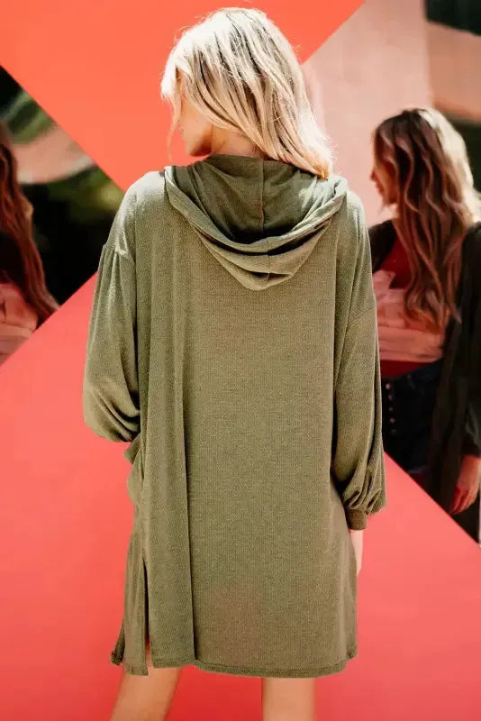 Urban Retreat Hoodie Kimono - Fashionfitz