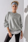 Urban slouch exposed seam sweatshirt | fashionfitz