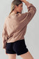 Urban slouch exposed seam sweatshirt | fashionfitz