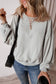 Urban slouch exposed seam sweatshirt | fashionfitz