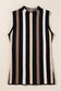 Urban stripe slimline vest | women’s vests | fashionfitz