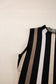 Urban stripe slimline vest | women’s vests | fashionfitz