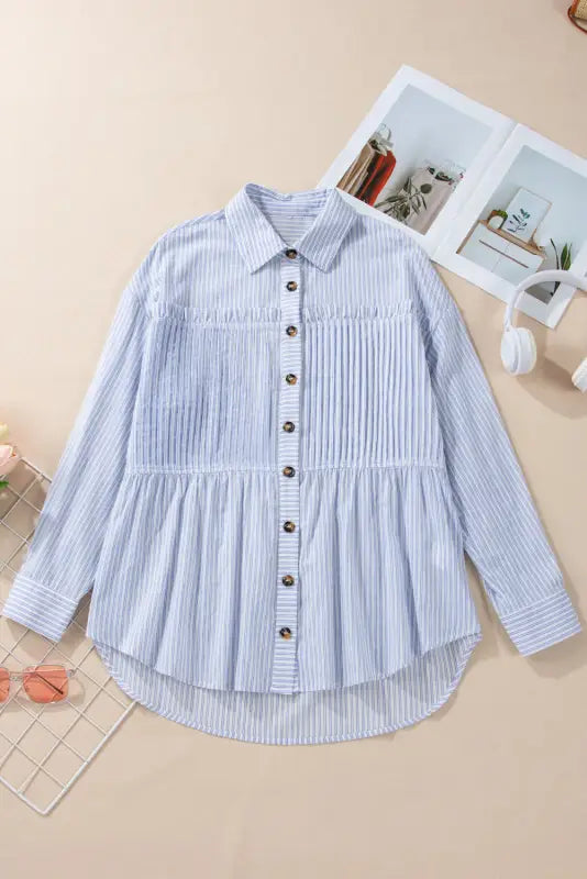 Urban stripes workwear shirt | women’s shirts | fashionfitz