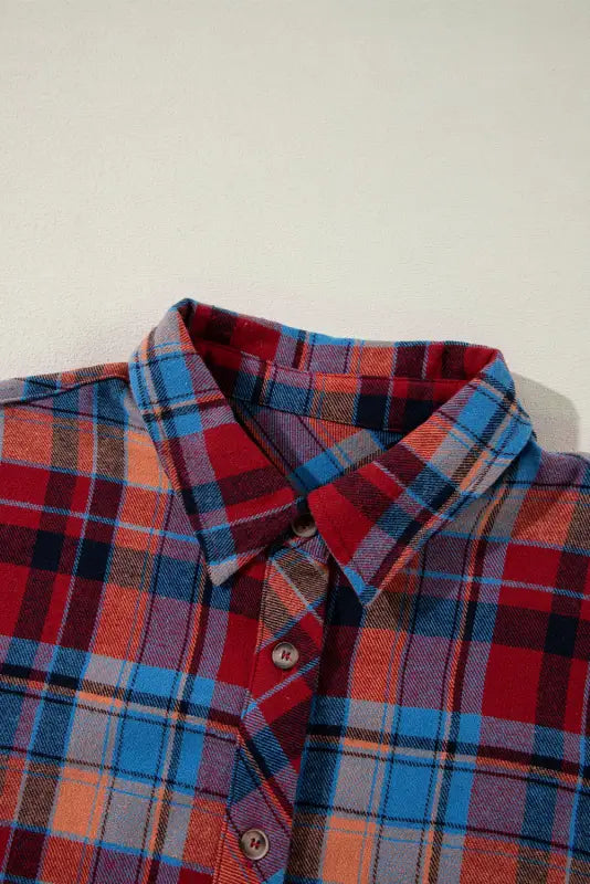 Urban tartan trend shirt | women’s shirts | fashionfitz