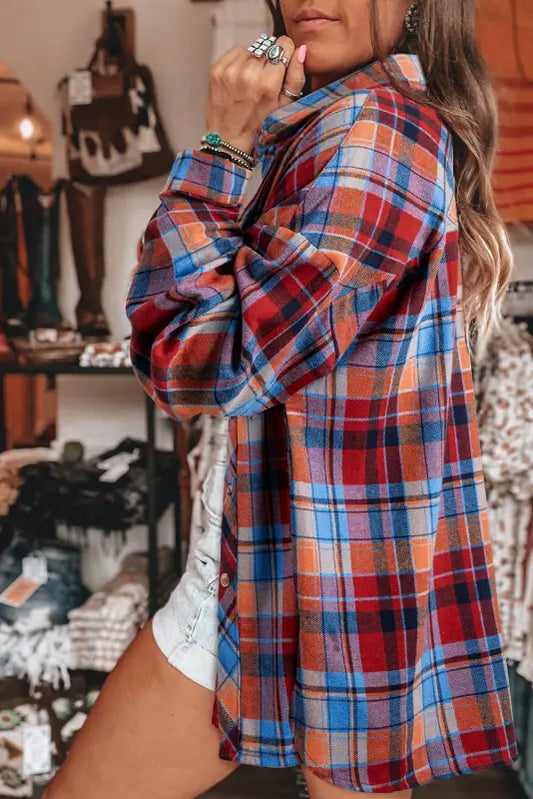 Urban tartan trend shirt | women’s shirts | fashionfitz