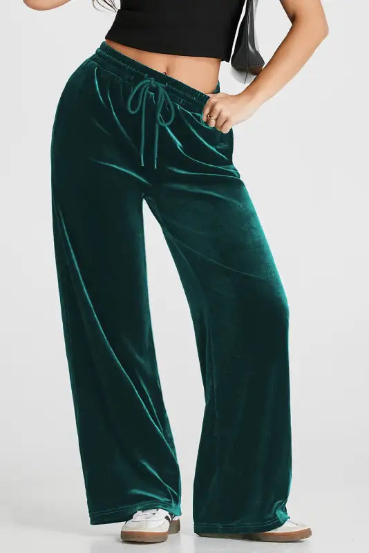 Velvet dream flowy trousers - activewear/yoga pants