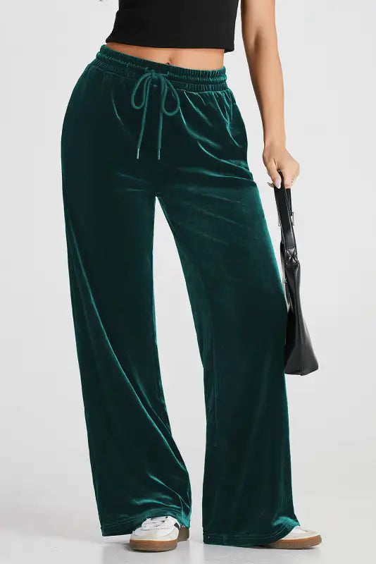 Velvet dream flowy trousers - activewear/yoga pants