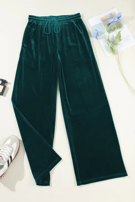 Velvet dream flowy trousers - activewear/yoga pants