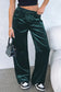 Velvet dream flowy trousers - evergreen / s / 95% polyester + 5% elastane - activewear/yoga pants