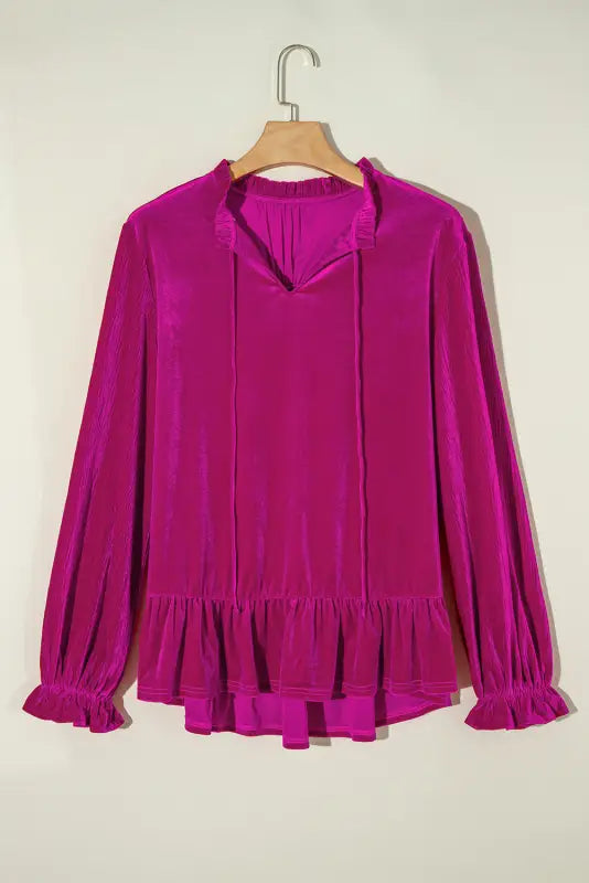 Velvet embrace plus blouse | tops | fashionfitz