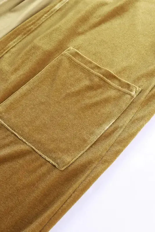 Velvet Long Duster Cardigan - Fashionfitz