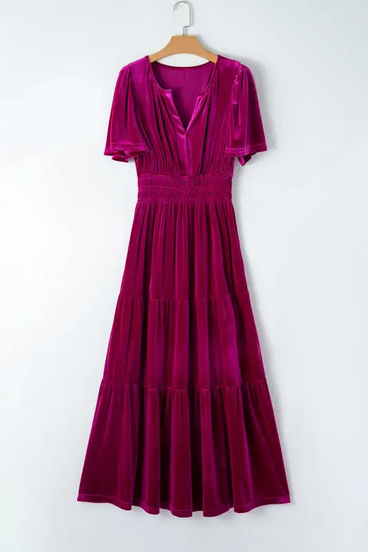 Velvet twilight maxi dress | dresses | fashionfitz