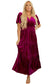 Velvet twilight maxi dress | dresses | fashionfitz