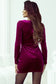 Velvet vixen sheath dress