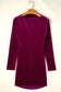 Velvet vixen sheath dress