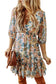 Verve v-neck floral dress | mini dresses | fashionfitz