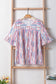 Rainbow Stripe Splash Blouse - Fashionfitz