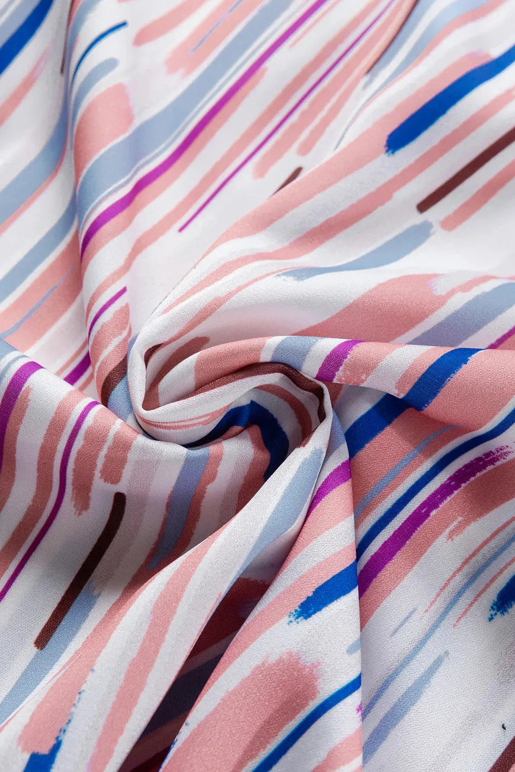 Rainbow Stripe Splash Blouse - Fashionfitz