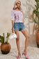 Rainbow Stripe Splash Blouse - Fashionfitz