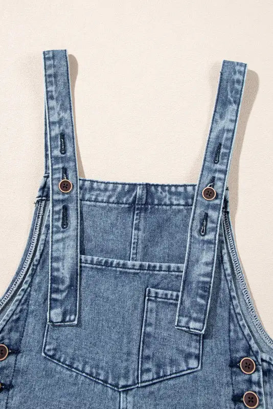 Vintage vibe denim overalls