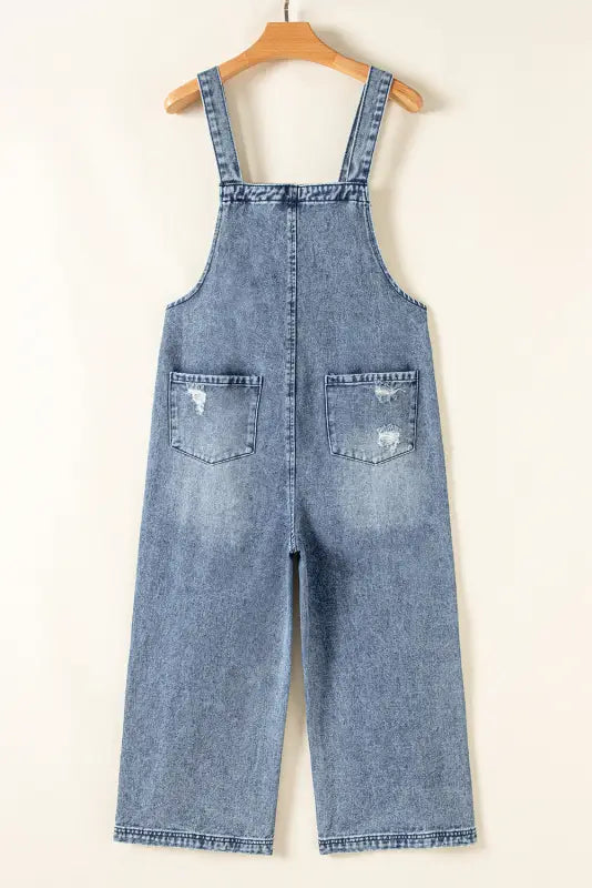 Vintage vibe denim overalls