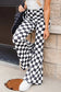 Vista vichy flared pants | trendy checkered style