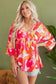 Vivid vibes babydoll blouse | women’s tops | fashionfitz