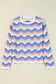 Wavepoint stripe knit sweater - cozy & stylish | fashionfitz