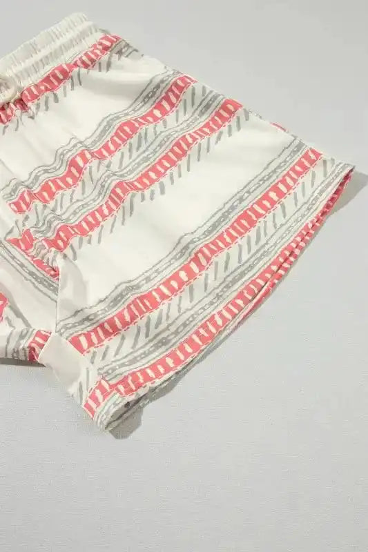 Western Casual Tank Top and Shorts Outfit - Fashionfitz