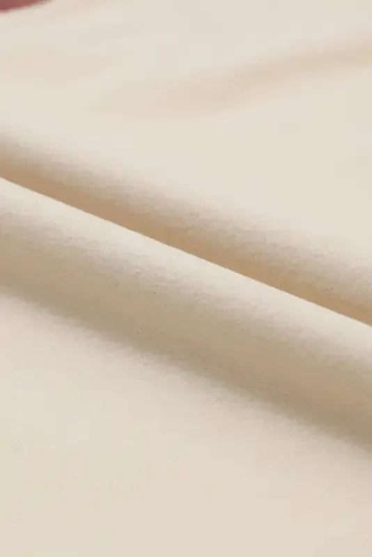 Western Print Patch Long Sleeve Top - Fashionfitz