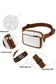 White adjustable strap mini pu leather crossbody bag - shoes & bags