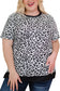 White camouflage t-shirt - 5x / 95% polyester + 5% spandex - plus size t-shirts