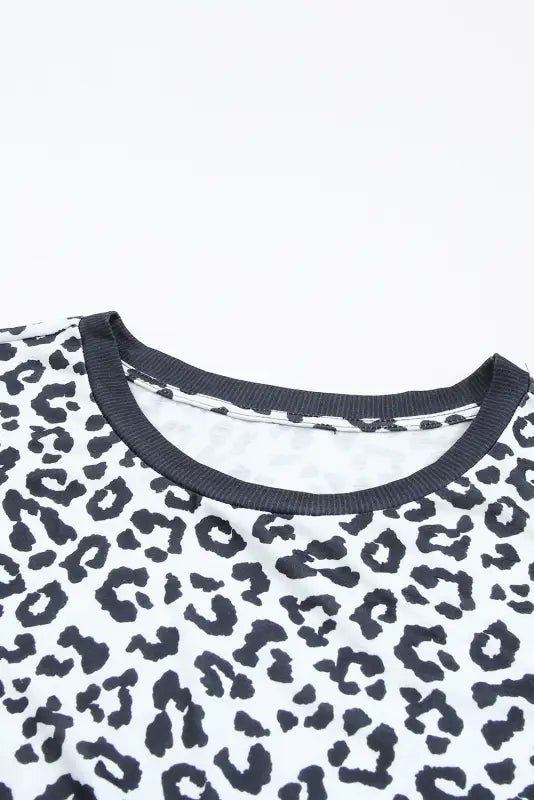 White camouflage t-shirt - 5x / 95% polyester + 5% spandex - plus size t-shirts