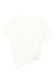 Crew neck white t-shirt with short sleeves, perfect for a relaxed casual look