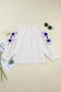 White floral embroidered shirt | fashionfitz