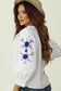 White floral embroidered shirt | fashionfitz