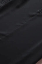 White Floral Lace Sleeve Patchwork Top - Fashionfitz