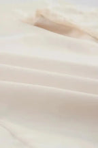 White Floral Lace Sleeve Patchwork Top - Fashionfitz