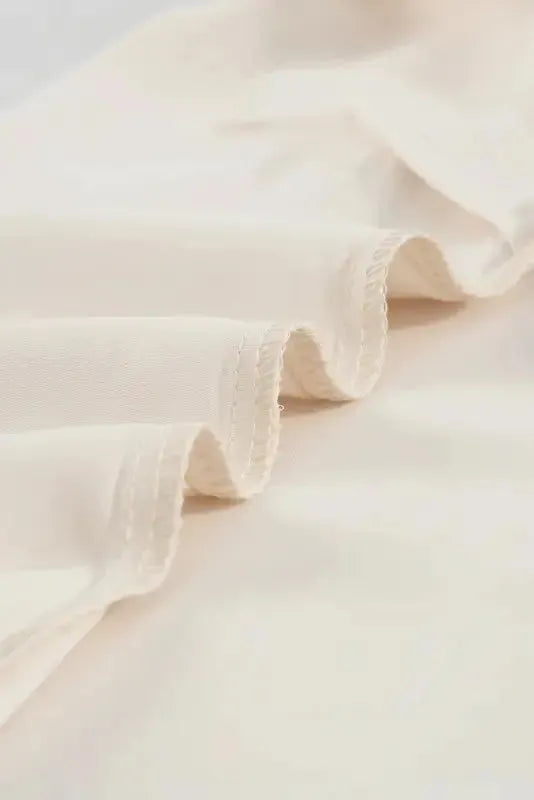 White Floral Lace Sleeve Patchwork Top - Fashionfitz