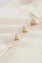 White Floral Lace Sleeve Patchwork Top - Fashionfitz