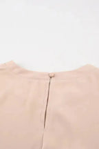 White Floral Lace Sleeve Patchwork Top - Fashionfitz