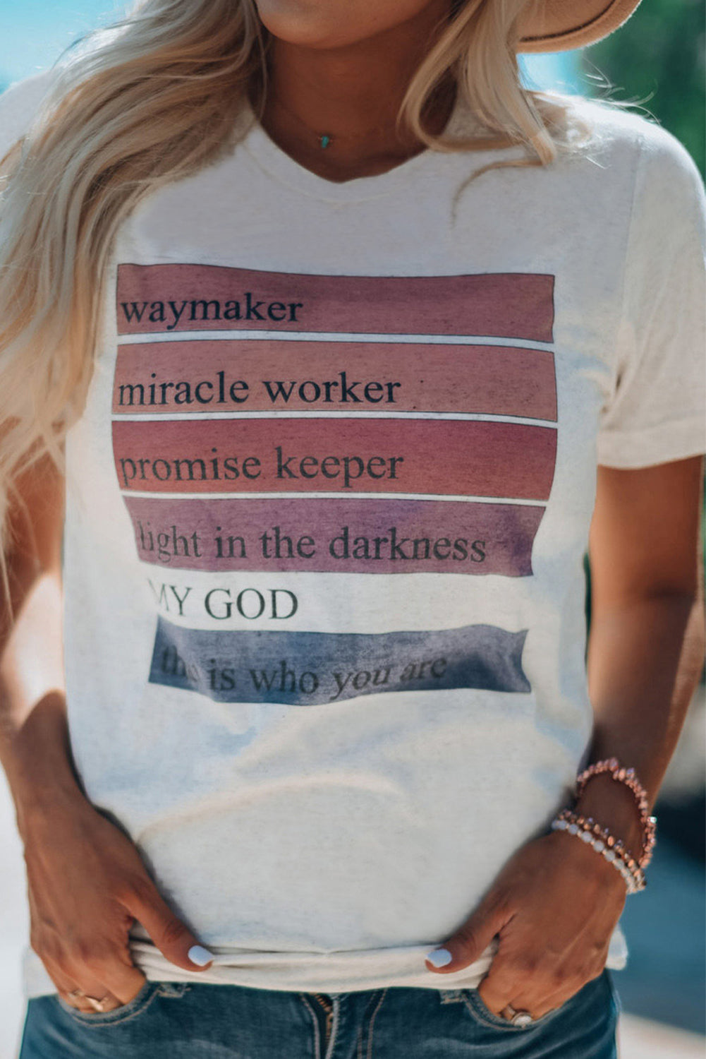 White god waymaker miracle worker promise keeper graphic