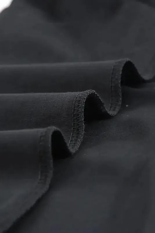 White Hollow Out Ruffle Sleeve T-shirt - Fashionfitz