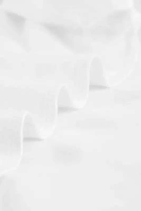 White Hollow Out Ruffle Sleeve T-shirt - Fashionfitz