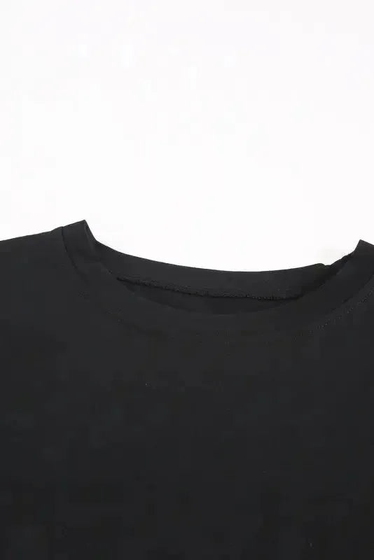 White Hollow Out Ruffle Sleeve T-shirt - Fashionfitz