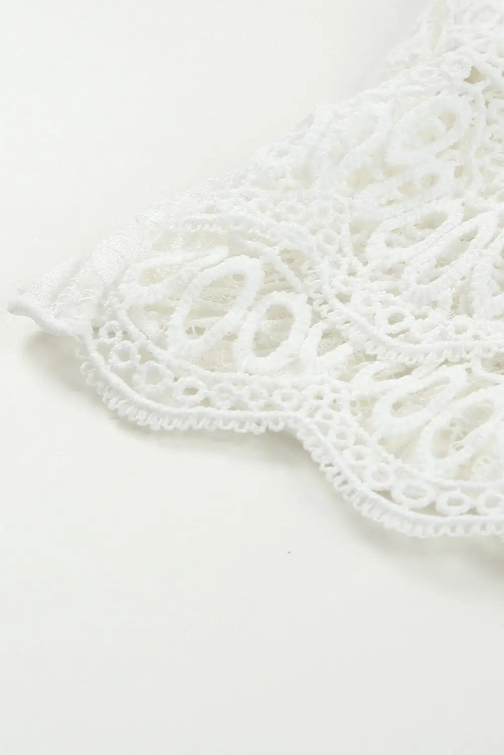 White lace bralette crop top - tops