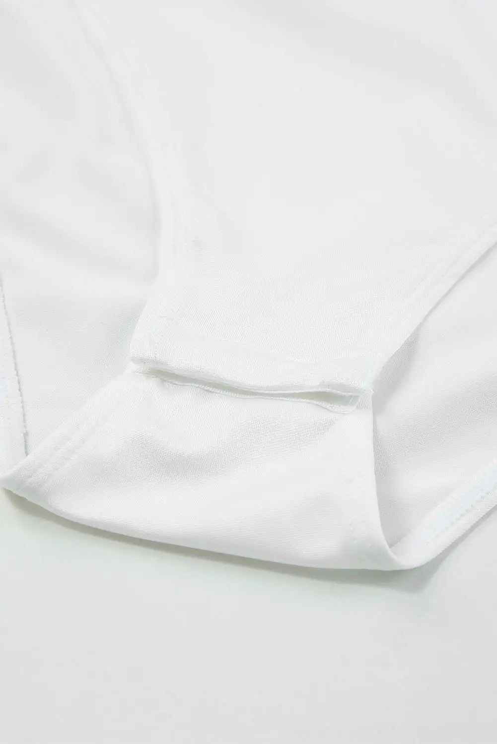 White lace sleeves square neck bodysuit - bodysuits