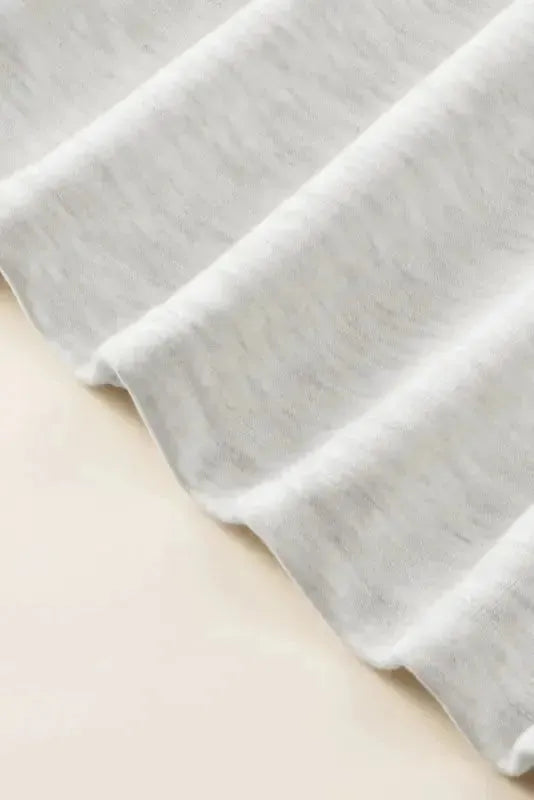 White Mini Dress - Puff Sleeve Ruffle Hem - Fashionfitz