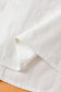 White puff short sleeve shirt - shirts